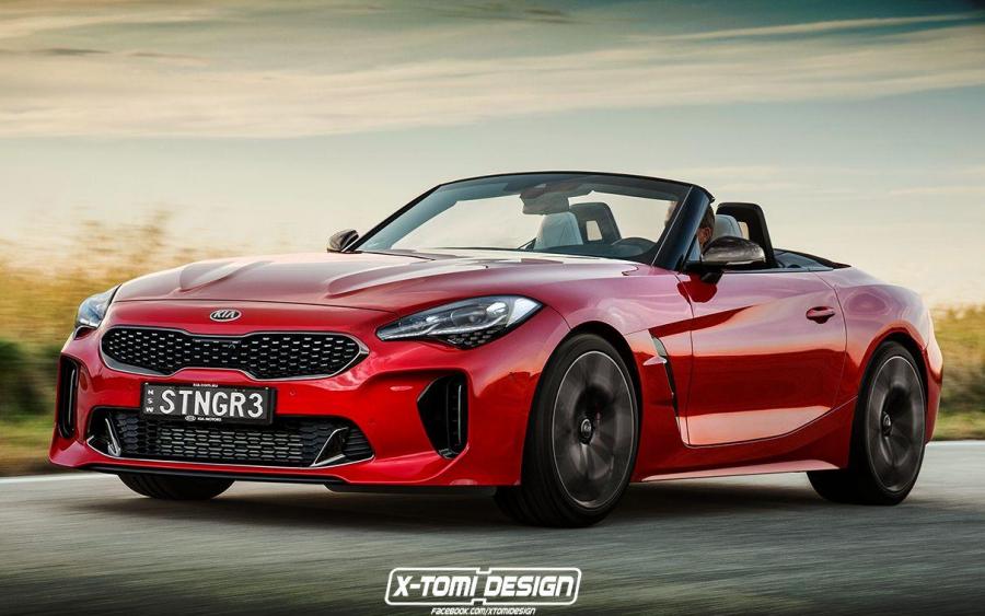 Kia Stinger GT Cabrio Z4 by X-Tomi Design '2019